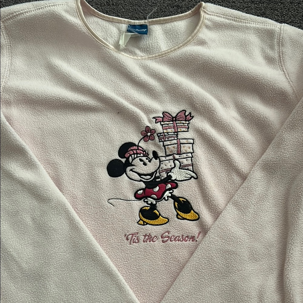 Vintage Disney Cream Minnie Mouse Top